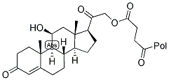 4-PREGNEN-11-BETA, 21-DIOL-3,20-DIONE 21-HEMISUCCINATE : BSA Struktur