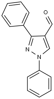 1,3-DIPHENYL-1H-PYRAZOLE-4-CARBALDEHYDE Struktur