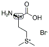 D-METHIONINE METHYLSULFONIUM BROMIDE Struktur