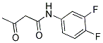 N-(3,4-DIFLUORO-PHENYL)-3-OXO-BUTYRAMIDE Struktur