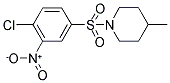 1-[(4-CHLORO-3-NITROPHENYL)SULFONYL]-4-METHYLPIPERIDINE Struktur