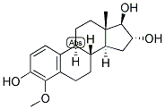 1,3,5(10)-ESTRATRIEN-3,4,16-ALPHA, 17-BETA-TETROL 4-METHYL ETHER Struktur