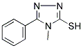 4-METHYL-5-PHENYL-4H-1,2,4-TRIAZOLE-3-THIOL Struktur