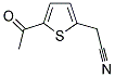 2-(5-ACETYL-2-THIENYL)ACETONITRILE Struktur