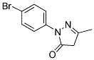 2-(4-BROMOPHENYL)-5-METHYL-2,4-DIHYDRO-3H-PYRAZOL-3-ONE Struktur