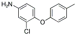 3-CHLORO-4-(4-METHYLPHENOXY)ANILINE Struktur