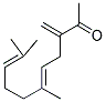 6,10-DIMETHYL-3-METHYLENE-UNDECA-5,9-DIEN-2-ONE Struktur