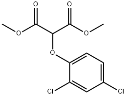 DIMETHYL 2-(2,4-DICHLOROPHENOXY)MALONATE Struktur