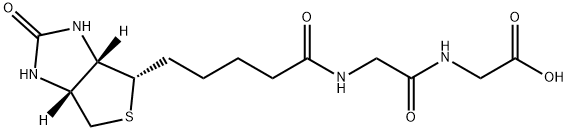 BIOTINYL-GLY-GLY-OH Struktur