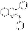 3-PHENYL-2-(PHENYLSULFANYL)QUINOLINE Struktur