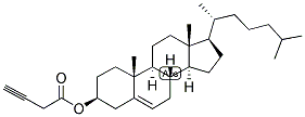 5-CHOLESTEN-3BETA-OL 3-PROPARGYLCARBONATE Struktur