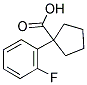 1-(2-FLUOROPHENYL)CYCLOPENTANECARBOXYLIC ACID Struktur