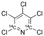 PENTACHLOROPYRIDINE, [2,6-14C] Struktur