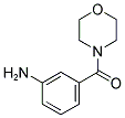 (3-AMINO-PHENYL)-MORPHOLIN-4-YL-METHANONE Struktur