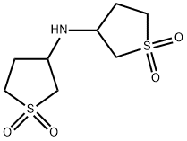 BIS-(1,1-DIOXO-TETRAHYDRO-1-THIOPHEN-3-YL)-AMINE Struktur