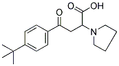 4-[4-(TERT-BUTYL)PHENYL]-4-OXO-2-(1-PYRROLIDINYL)BUTANOIC ACID Struktur