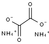 AMMONIUM OXYALATE Struktur