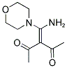 3-[AMINO(MORPHOLIN-4-YL)METHYLENE]PENTANE-2,4-DIONE|