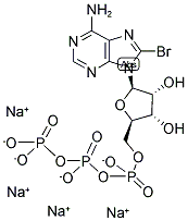 BETA-BROMOADENOSINE-5'-TRIPHOSPHATE SODIUM Struktur