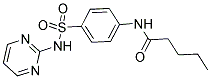 N-{4-[(PYRIMIDIN-2-YLAMINO)SULFONYL]PHENYL}PENTANAMIDE Struktur