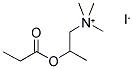 BETA-METHYLCHOLINE PROPIONATE IODIDE Struktur