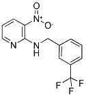 3-NITRO-N-[3-(TRIFLUOROMETHYL)BENZYL]-2-PYRIDINAMINE Struktur