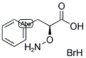 L-A-AMINOXY-B-PHENYLPROPIONIC ACID, HYDROBROMIDE Struktur