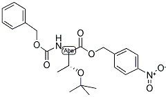 Z-THR(TBU)-ONB Struktur