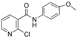 2-CHLORO-N-(4-METHOXYPHENYL)NICOTINAMIDE Struktur