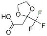 (2-TRIFLUOROMETHYL-[1,3]DIOXOLAN-2-YL)-ACETIC ACID Struktur