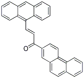 3-(9-ANTHRYL)-1-(2-PHENANTHRYL)PROP-2-EN-1-ONE Struktur