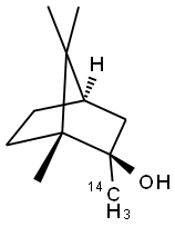 2-METHYL ISOBORNEOL, [METHYL-14C] Struktur