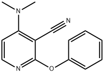 4-(DIMETHYLAMINO)-2-PHENOXYNICOTINONITRILE Struktur