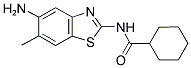 CYCLOHEXANECARBOXYLIC ACID (5-AMINO-6-METHYL-BENZOTHIAZOL-2-YL)-AMIDE Struktur