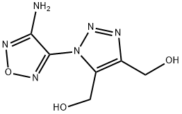 [3-(4-AMINO-FURAZAN-3-YL)-5-HYDROXYMETHYL-3H-[1,2,3]TRIAZOL-4-YL]-METHANOL Structure