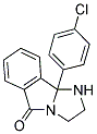 9B-(4-CHLOROPHENYL)-1,2,3,9B-TETRAHYDRO-5H-IMIDAZO[2,1-A]ISOINDOL-5-ONE Struktur