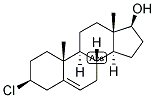 5-ANDROSTEN-3-BETA-CHLORO-17-BETA-OL Struktur