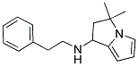 2,3-DIHYDRO-3,3-DIMETHYL-N-(2-PHENYLETHYL)-(1H)-PYRROLIZINAMINE Struktur