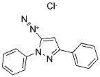 1-(1,3-DIPHENYL-1H-PYRAZOL-5-YL)DIAZ-1-YN-1-IUM CHLORIDE Struktur