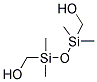 BIS HYDROXYMETHYL TETRAMETHYLDISILOXANE Struktur