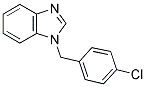 1-(4-CHLOROBENZYL)-1H-BENZIMIDAZOLE Struktur