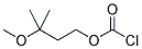 3-METHYL-3-METHOXYBUTYL CHLOROFORMATE Struktur