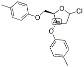 3,5-DI-(P-TOLYL)-DEOXY-D-RIBOSE CHLORIDE Struktur