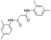 N,N'-BIS-(2,4-DIMETHYL-PHENYL)-MALONAMIDE Struktur