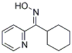 CYCLOHEXYL-PYRIDIN-2-YL-METHANONE OXIME Struktur