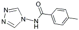 4-METHYL-N-(4H-1,2,4-TRIAZOL-4-YL)BENZENECARBOXAMIDE Struktur