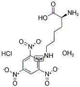 EPSILON-TRINITROPHENYL-L-LYS HCL MONOHYDRATE Struktur