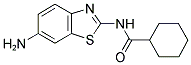 CYCLOHEXANECARBOXYLIC ACID (6-AMINO-BENZOTHIAZOL-2-YL)-AMIDE Struktur