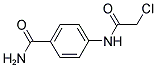 4-((CHLOROACETYL)AMINO)BENZAMIDE Struktur