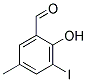 2-HYDROXY-3-IODO-5-METHYL-BENZALDEHYDE Struktur